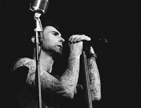 Adam Levine, vocalista do Maroon 5