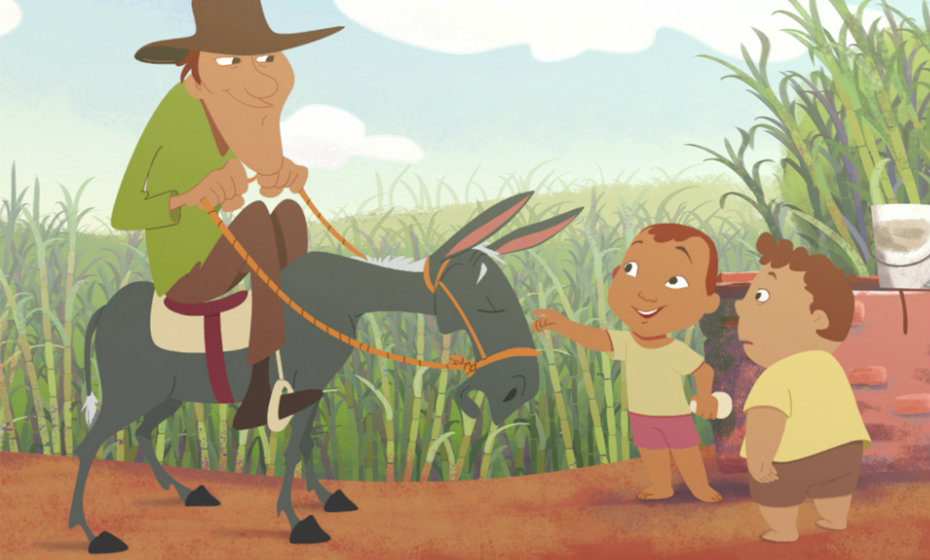 Cena do filme 'Salu e o cavalo marinho'