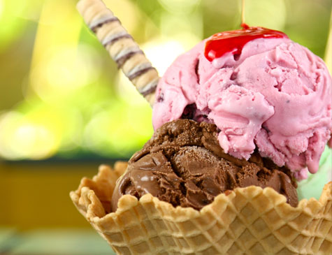 Sorvete no casquinho é tradição