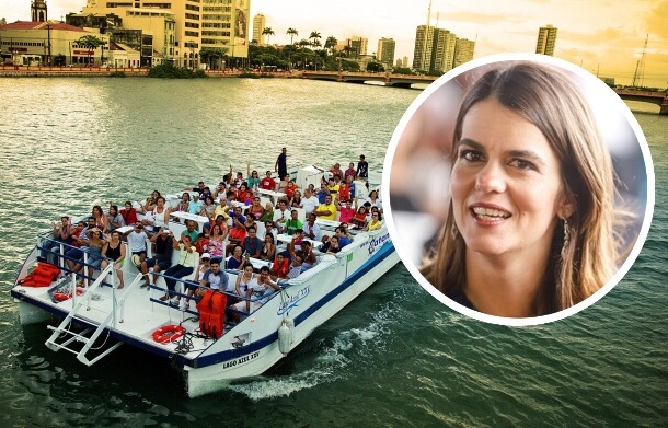 A secretária de Turismo do Recife, Ana Paula Vilaça, reúne todo o trade turístico no Catamaran, nesta sexta-feira (27)