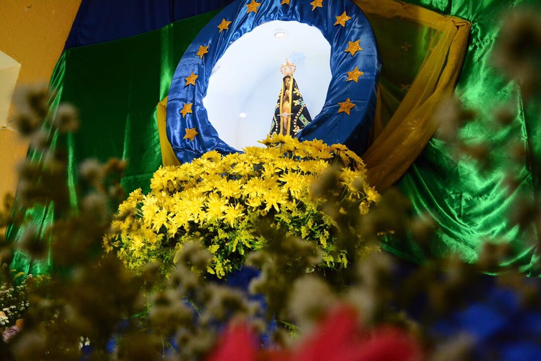 Missa na Igreja de Nossa Senhora da Conceição Aparecida, no Ipsep, no Recife