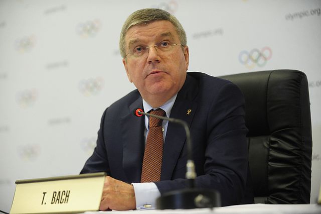 Thomas Bach, presidente do COI