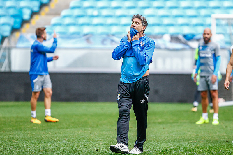 Renato Gaúcho, técnico do Grêmio