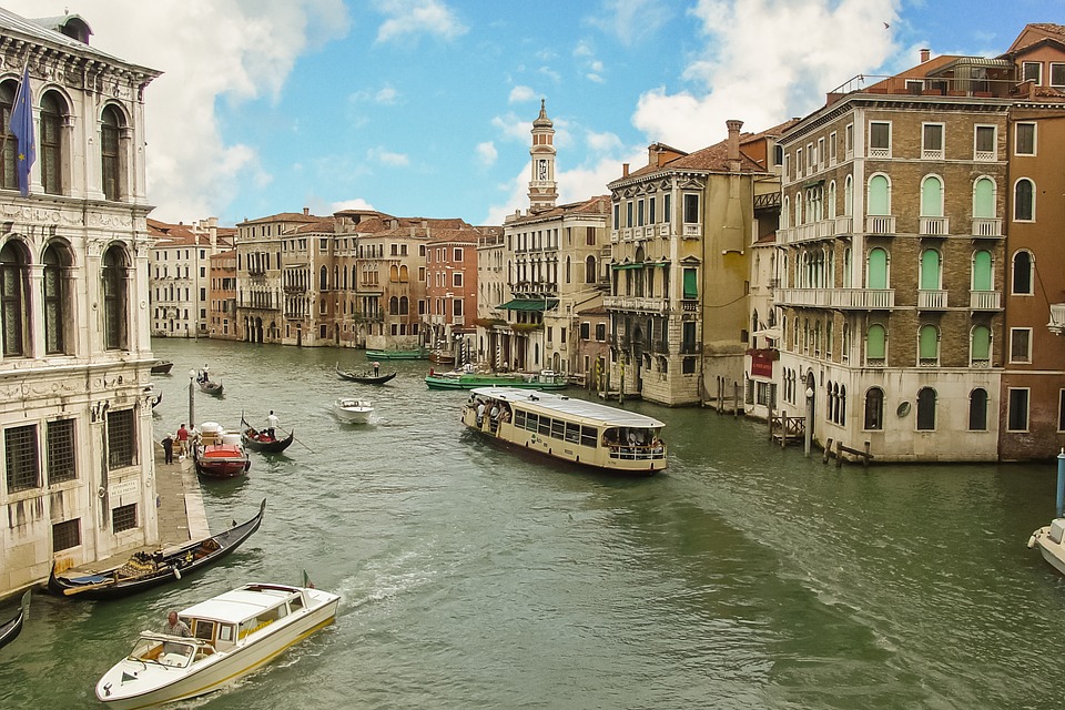 Veneza, na Itália