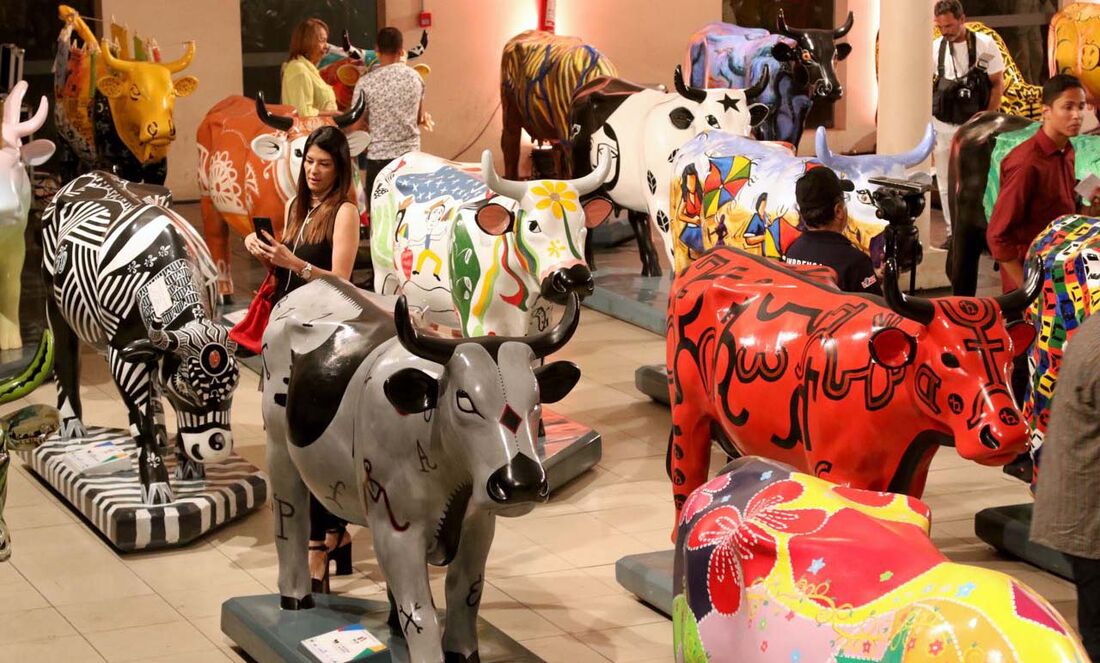 Leilão CowParade: lances começam em R$ 6 mil