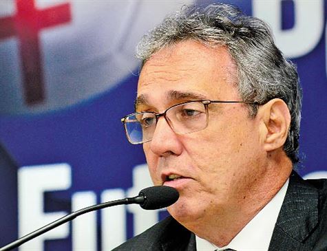 Evandro Carvalho, presidente da FPF