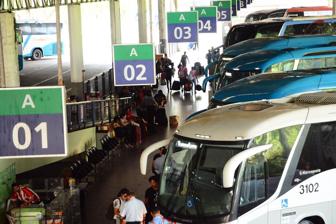 Movimentação no TIP para o feriado de Natal