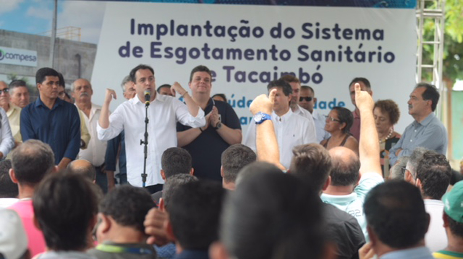 Evento foi realizado em Tacaimbó, ao lado de lideranças