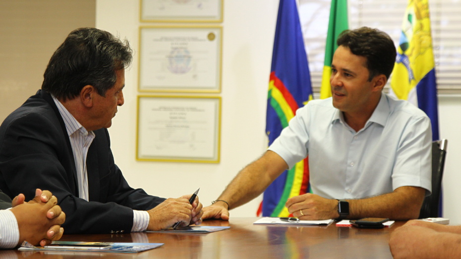 Encontro aconteceu no gabinete de Anderson Ferreira