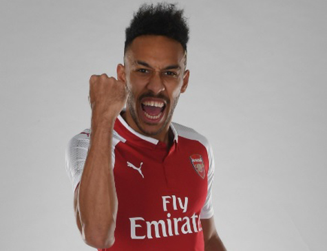 Aubameyang chega para reforçar o ataque dos Gunners