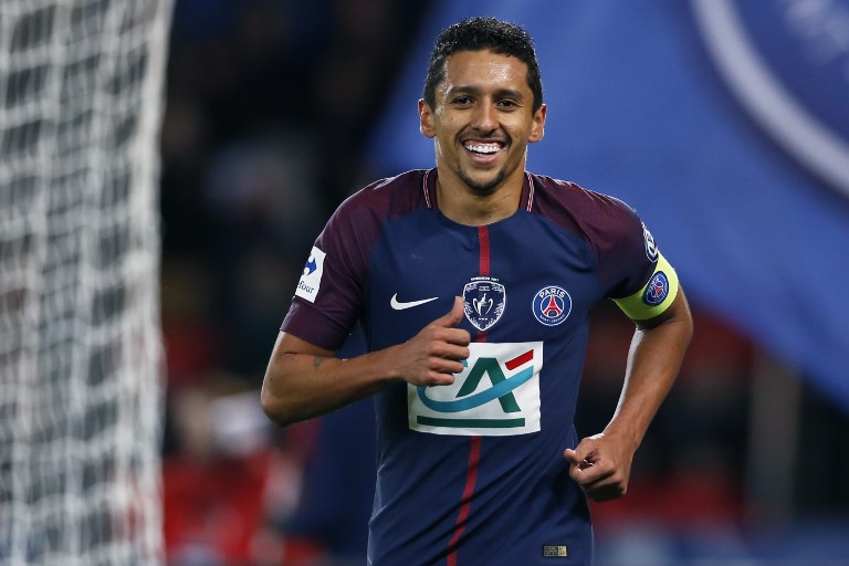 Marquinhos, zagueiro do Paris Saint-German