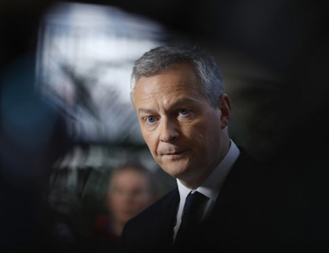 Bruno Le Maire, ministro francês da Economia