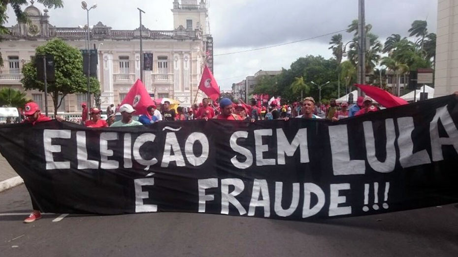 Protesto na Paraíba