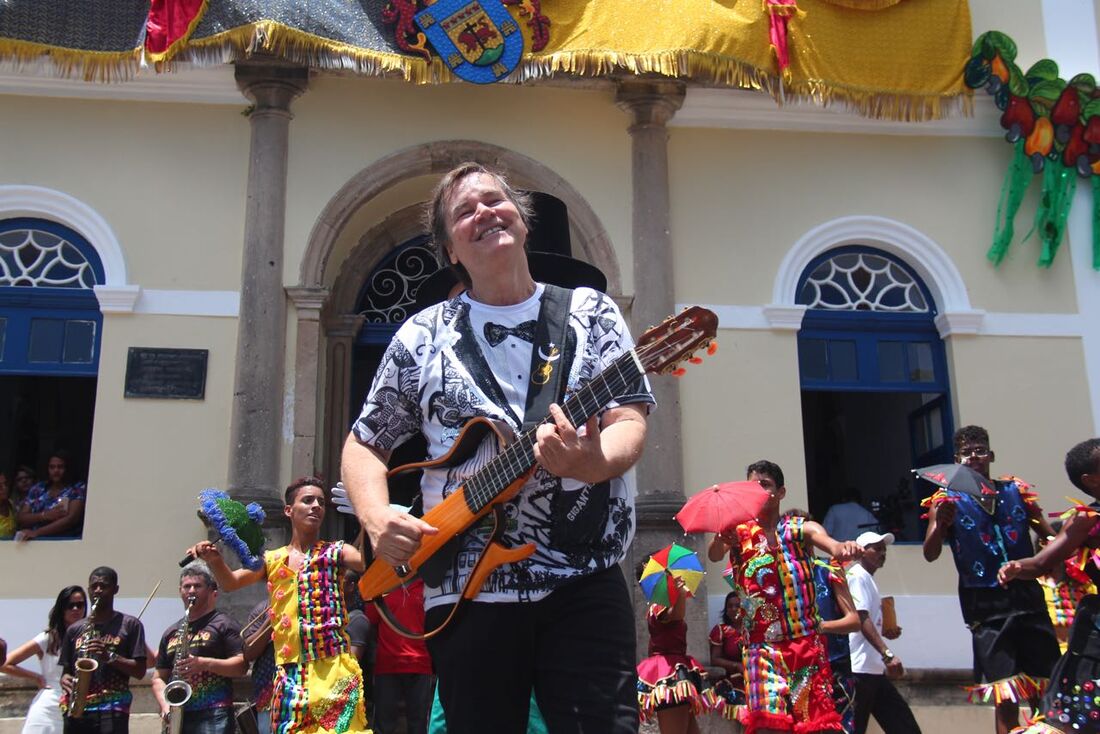 Rogerio Rangel, compositor da música do Carnaval de Olinda 2018.