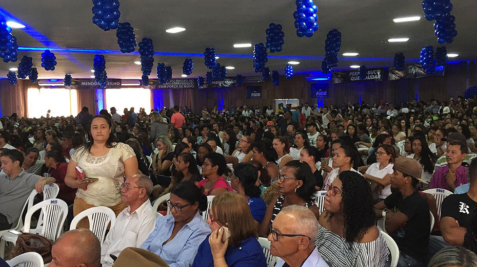 Evento das oposições no Coliseu Hall, em Petrolina