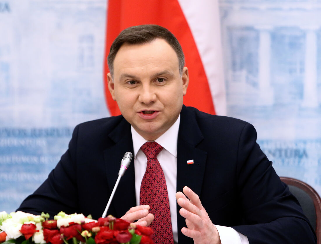 Andrzej Duda, presidente da Polônia