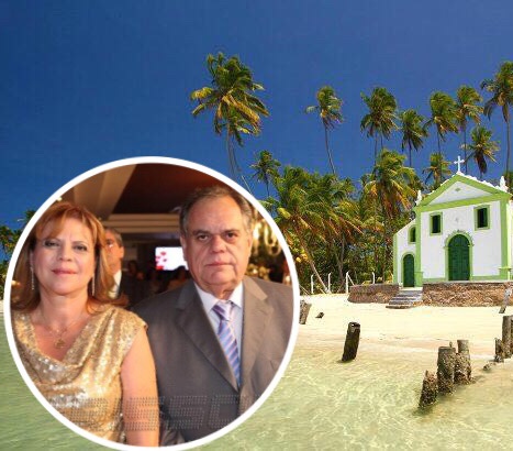 Hilson e Marlene recebem os amigos em Carneiros