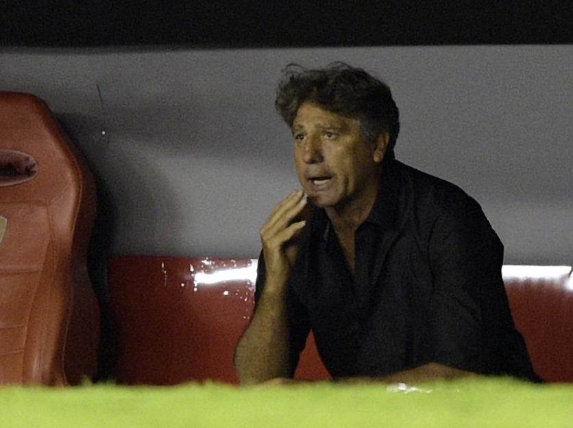 Renato Gaúcho, técnico do Grêmio