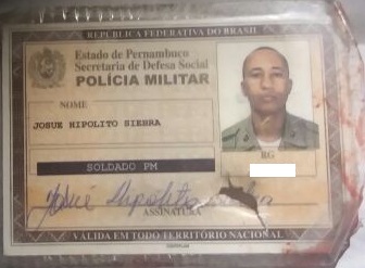 Policial militar foi assassinado