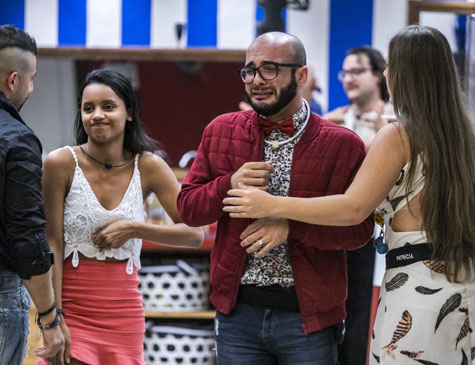 Uma das surpresas do cearense foi ver que Patrícia não era tão sua amiga quanto pensava