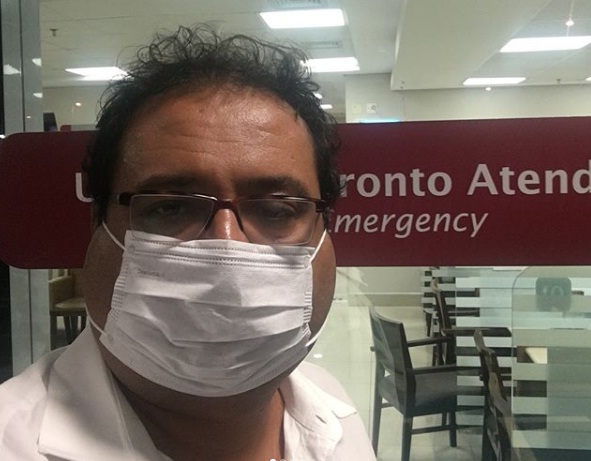 O apresentador tranquilizou os fãs em seu Instagram