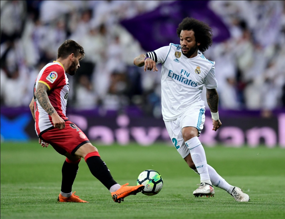 Marcelo, lateral esquerdo do Real Madrid e da Seleção Brasileira