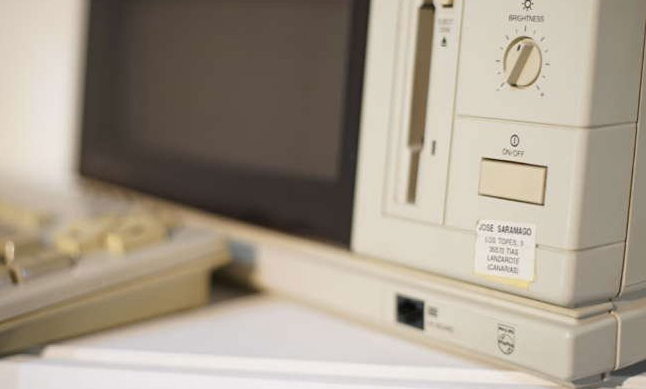 Computador onde Saramago escreveu seus livros