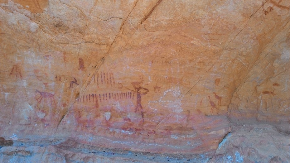 Lugar é diferenciado por ainda preservar desenhos rupestres