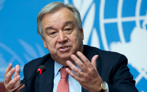 António Guterres, secretário-geral da ONU 