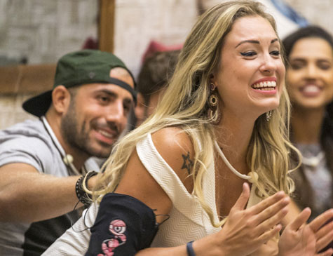 Kaysar e Jéssica, participantes do BBB 18