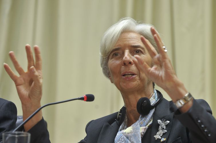 Christine Lagarde, a presidente do Banco Central Europeu (BCE)