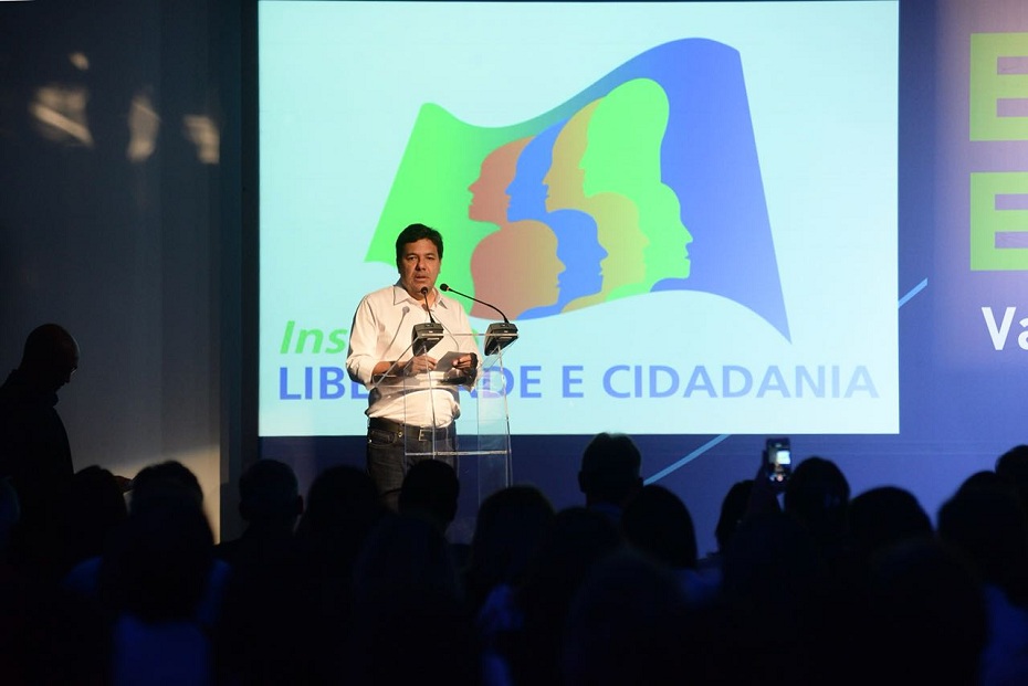 Deputado federal e ex-ministro da Educação, Mendonça Filho (DEM) fala durante evento sobre Educação