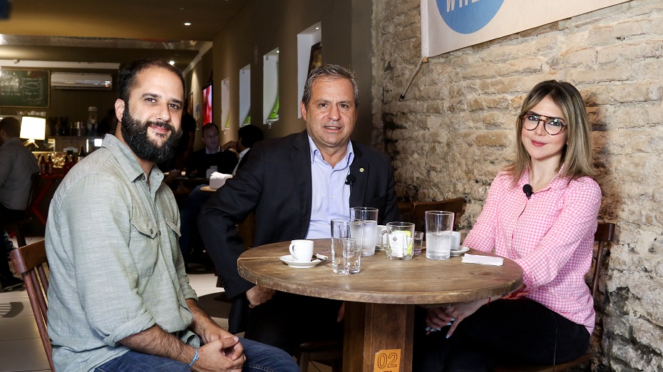 Daniel Leite, Tadeu Alencar (PSB) e Renata Bezerra de Melo