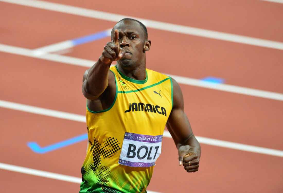 Usain Bolt, lenda do atletismo mundial