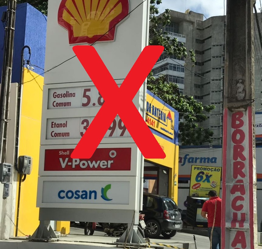 Imagem repercutiu nas redes sociais, mas foi um engano