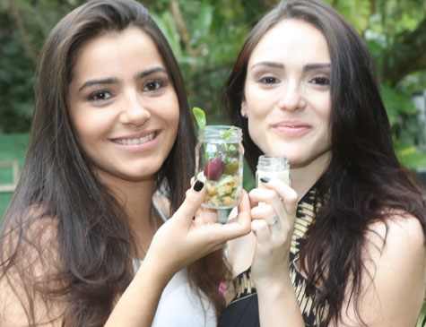 Isabelle Drumond e a sócia, Mariana Fernandes