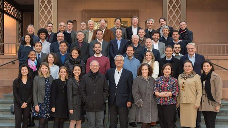 Paulo Câmara e Haddad participaram do encontro promovido pela Fundação Lemann em 2017