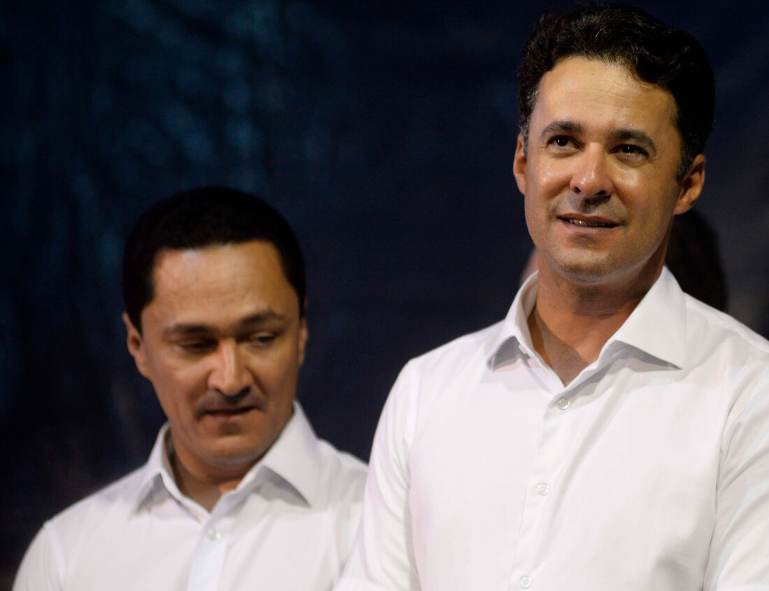Deputado estadual André Ferreira e o prefeito de Jaboatão Anderson Ferreira que romperam com o governo Paulo Câmara