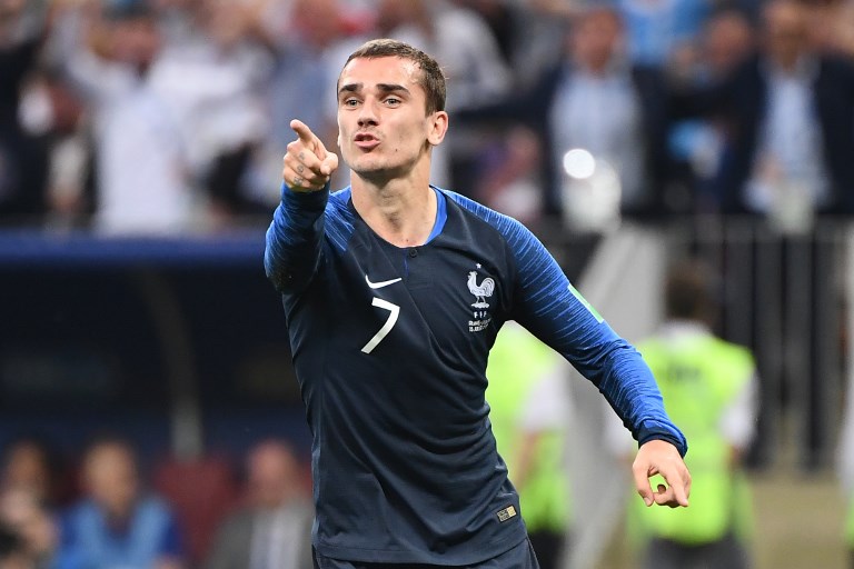 Griezmann marcou quatro gols na Copa do Mundo da Rússia