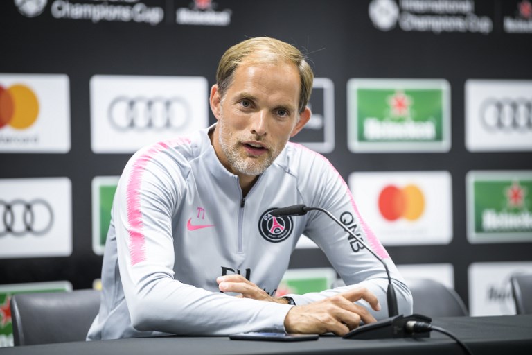 Thomas Tuchel, técnico do PSG