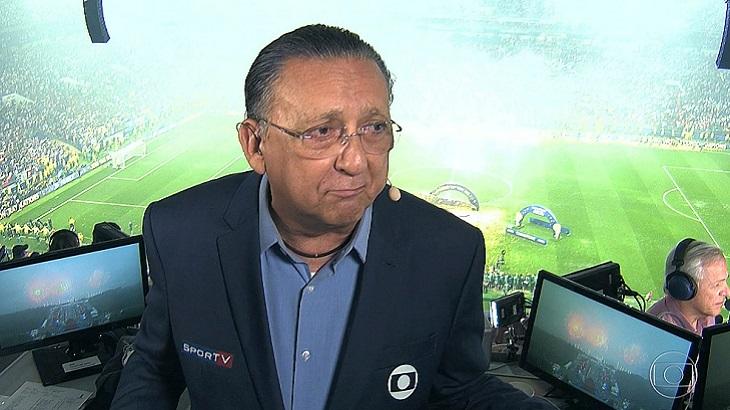 Galvão Bueno narrador da Globo