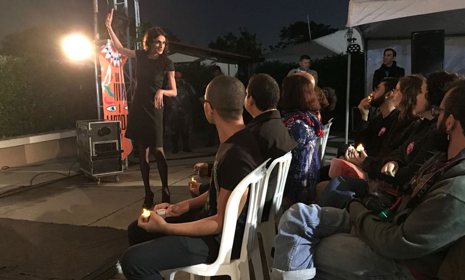 Renata Carvalho, que faz papel de Jesus como transexual