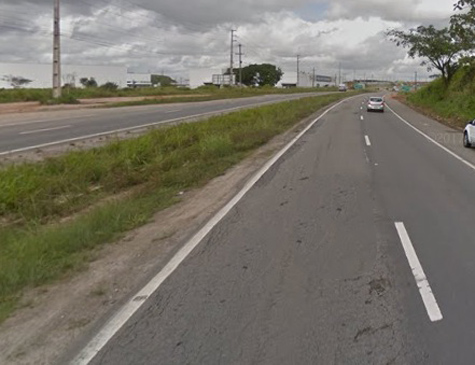 BR-101 em Ponte dos Carvalhos