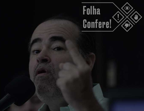 Sabatina de Júlio Lóssio na Rádio Folha passa por checagem de fatos