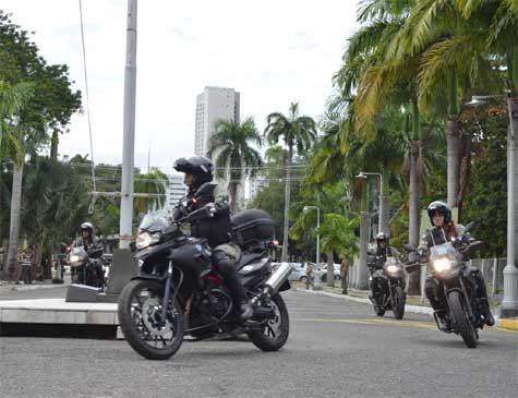 Novas motocicletas foram entregues à PMPE