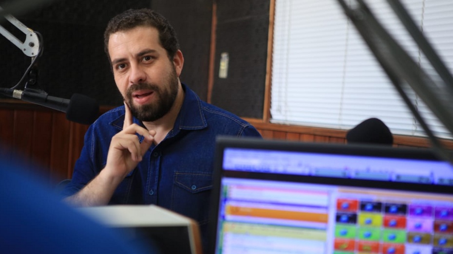 Guilherme Boulos (PSOL) em entrevista à Rádio Folha