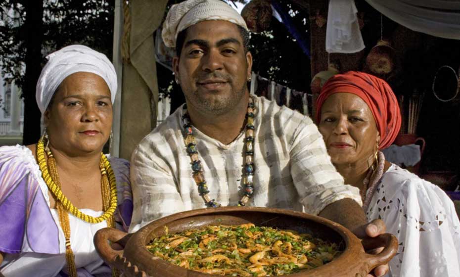 A culinária é um dos componentes de maior força da cultura afro