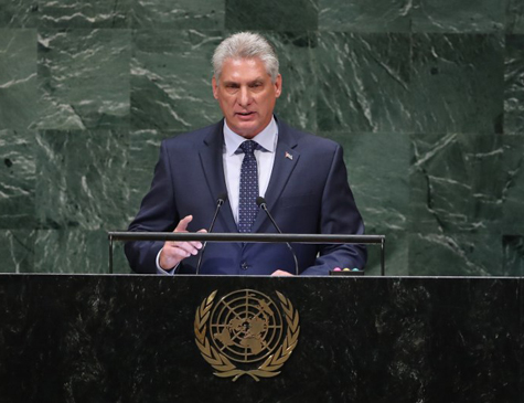 Novo dirigente cubano, Miguel Díaz-Canel