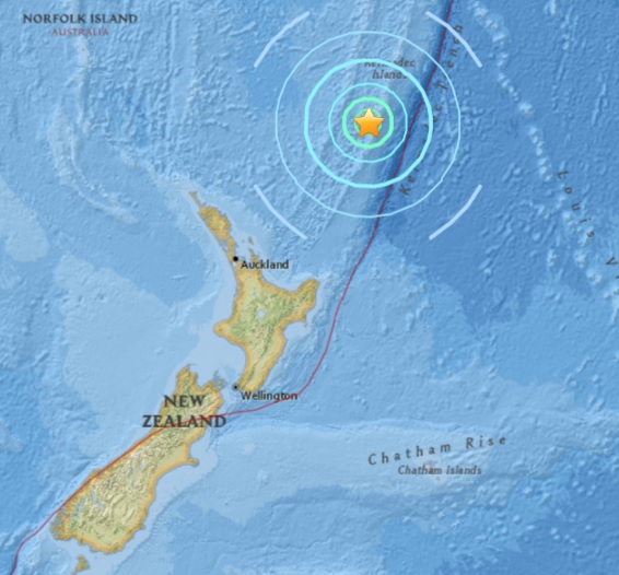 Terremoto na Nova Zelândia