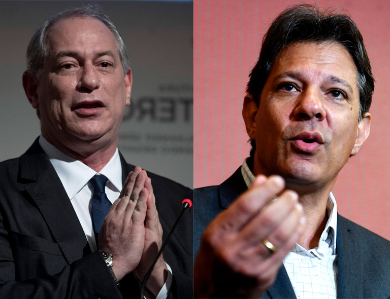 Ciro Gomes e Fernando Haddad